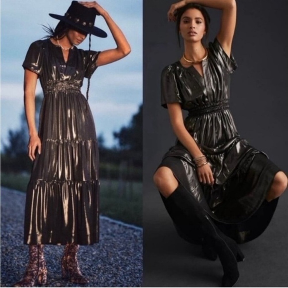 Anthropologie The Somerset Maxi Dress XS